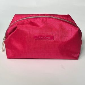 Lancome Pink Makeup Bag